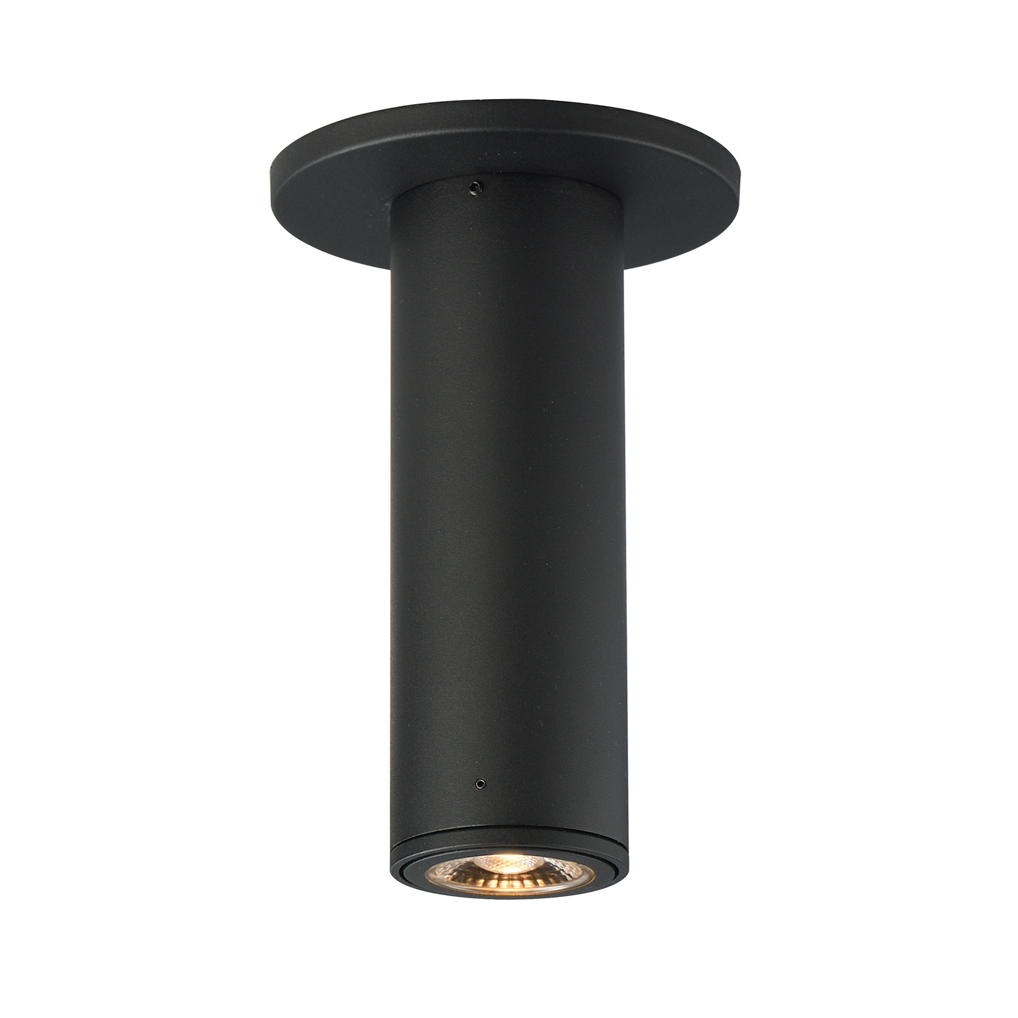 Maxim 86251 Fulcrum 6" Wide Flush Mount Ceiling Fixture Black Indoor Lighting Ceiling Fixtures Flush Mount