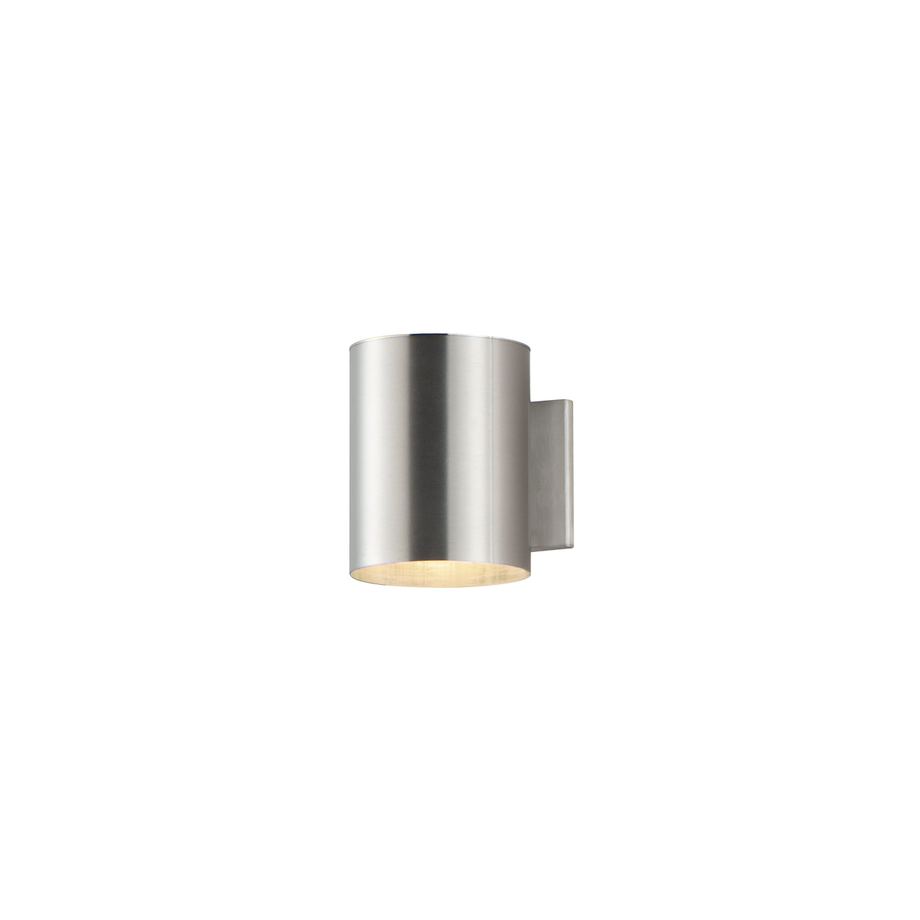 Photos - Floodlight / Street Light MAXIM 86401 Outpost 7" Tall LED Outdoor Wall Sconce Brushed Aluminum Outdoor Lighting Wall Sconces 86401AL 
