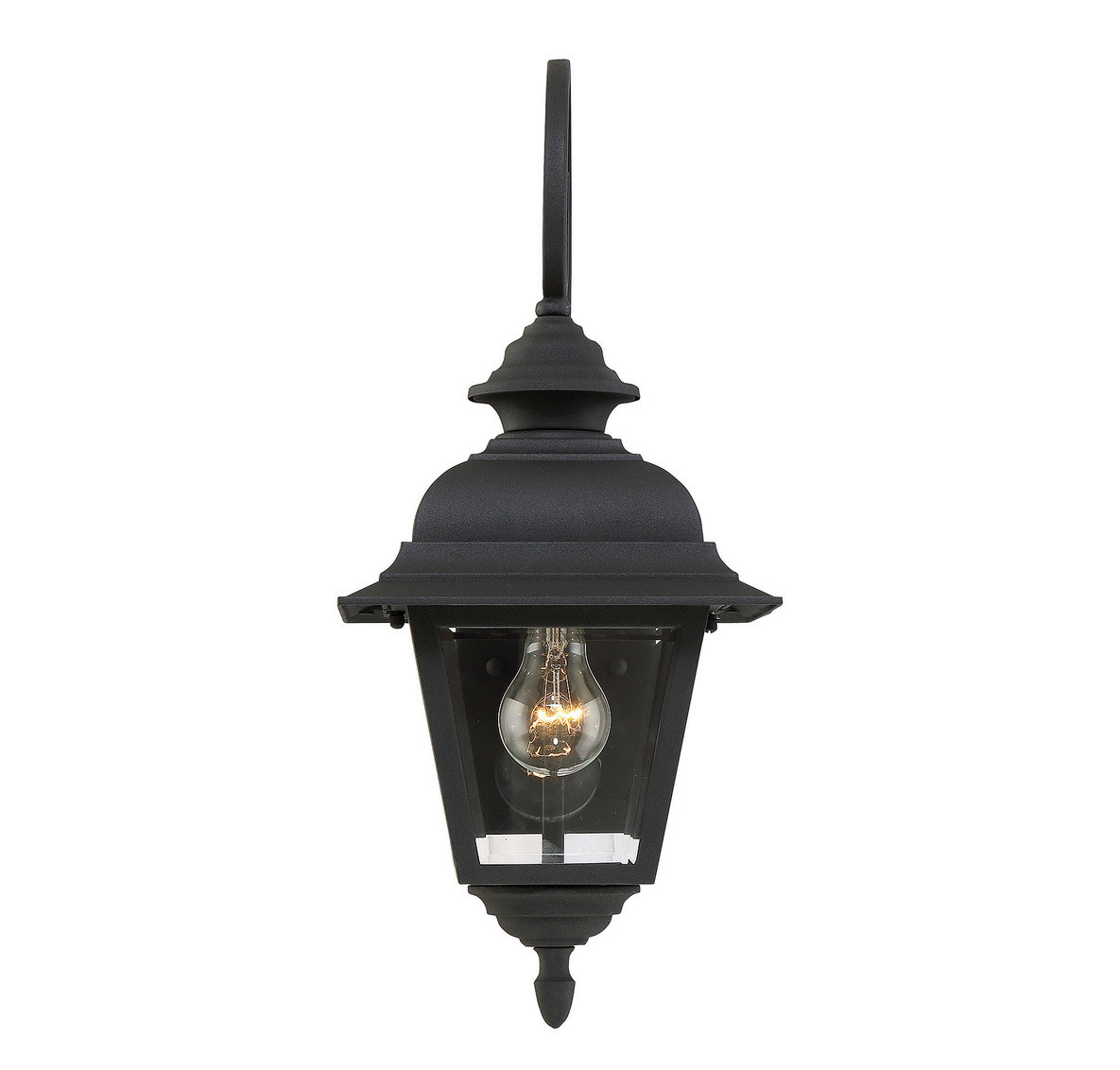 Photos - Floodlight / Street Light Meridian M50064 20" Tall Wall Sconce Textured Black Outdoor Lighting Wall Sconces M50064BK 