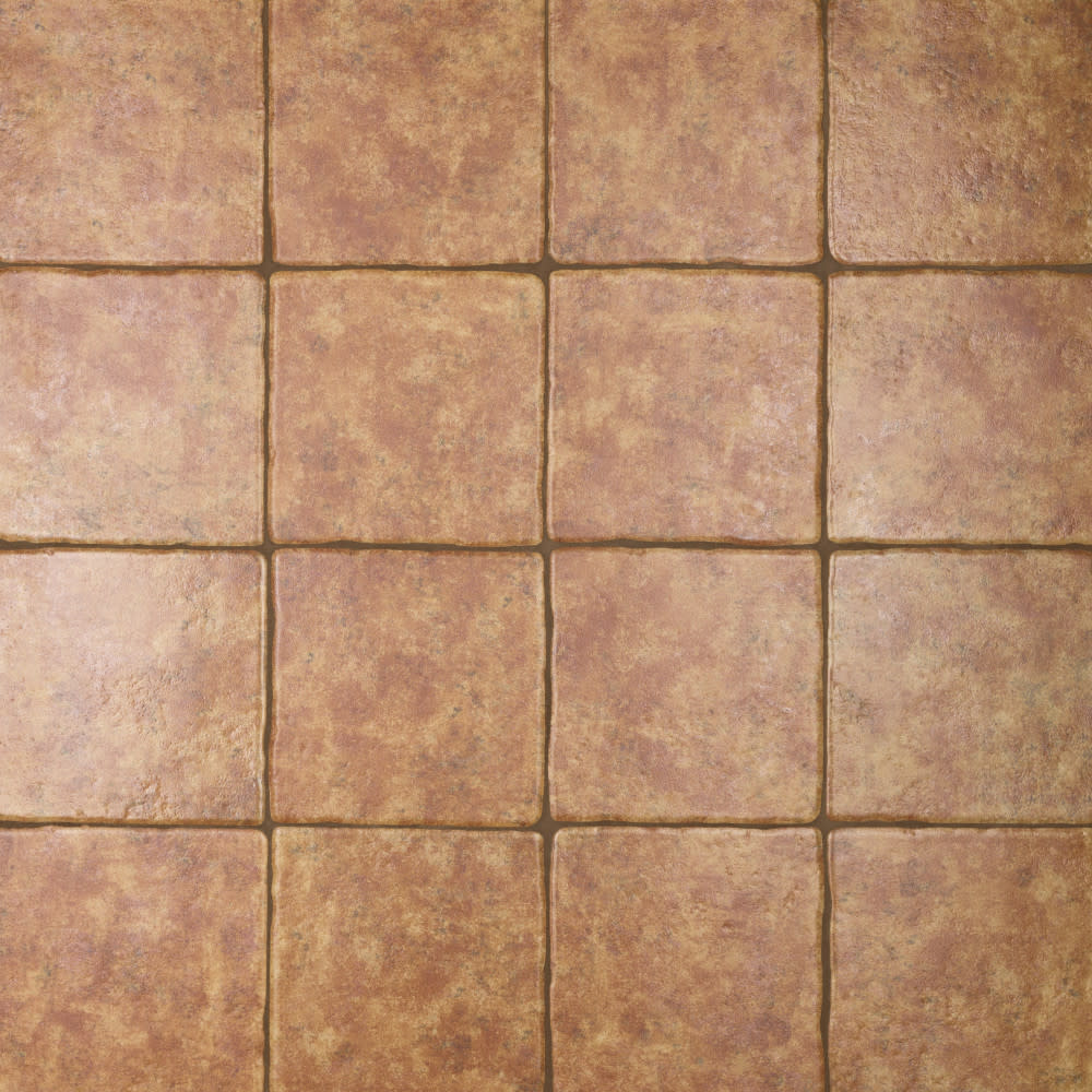 Merola Tile FEB8COS Costa - 8" x 8" Square Floor and Wall Tile - Textured Visual - Sold by Carton (10.75 SF/Carton) Marron Flooring Tile