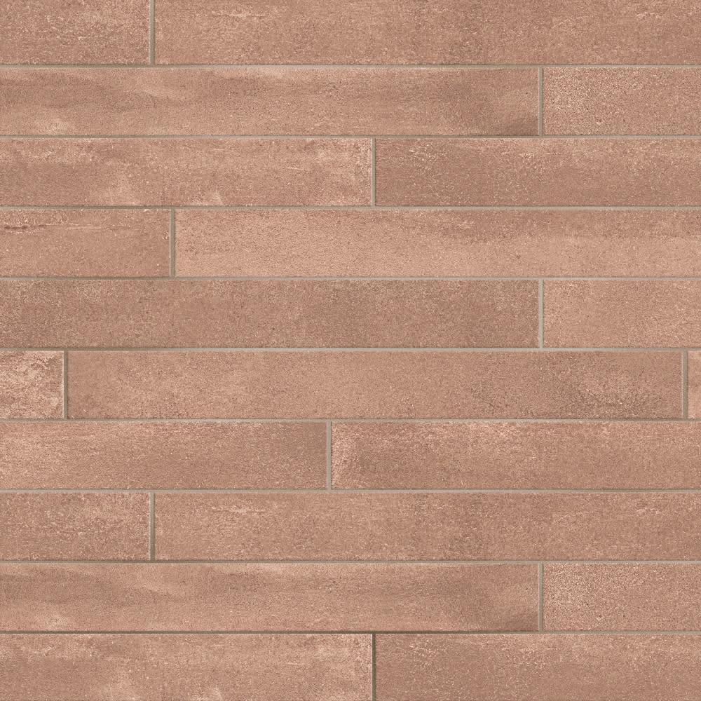 Photos - Tile Brick Merola  FRN18TU Tucson - 2" x 18"  Floor and Wall  - Matte Visual - Sold by Carton  Cotto Floor (8.29 SF/Carton)