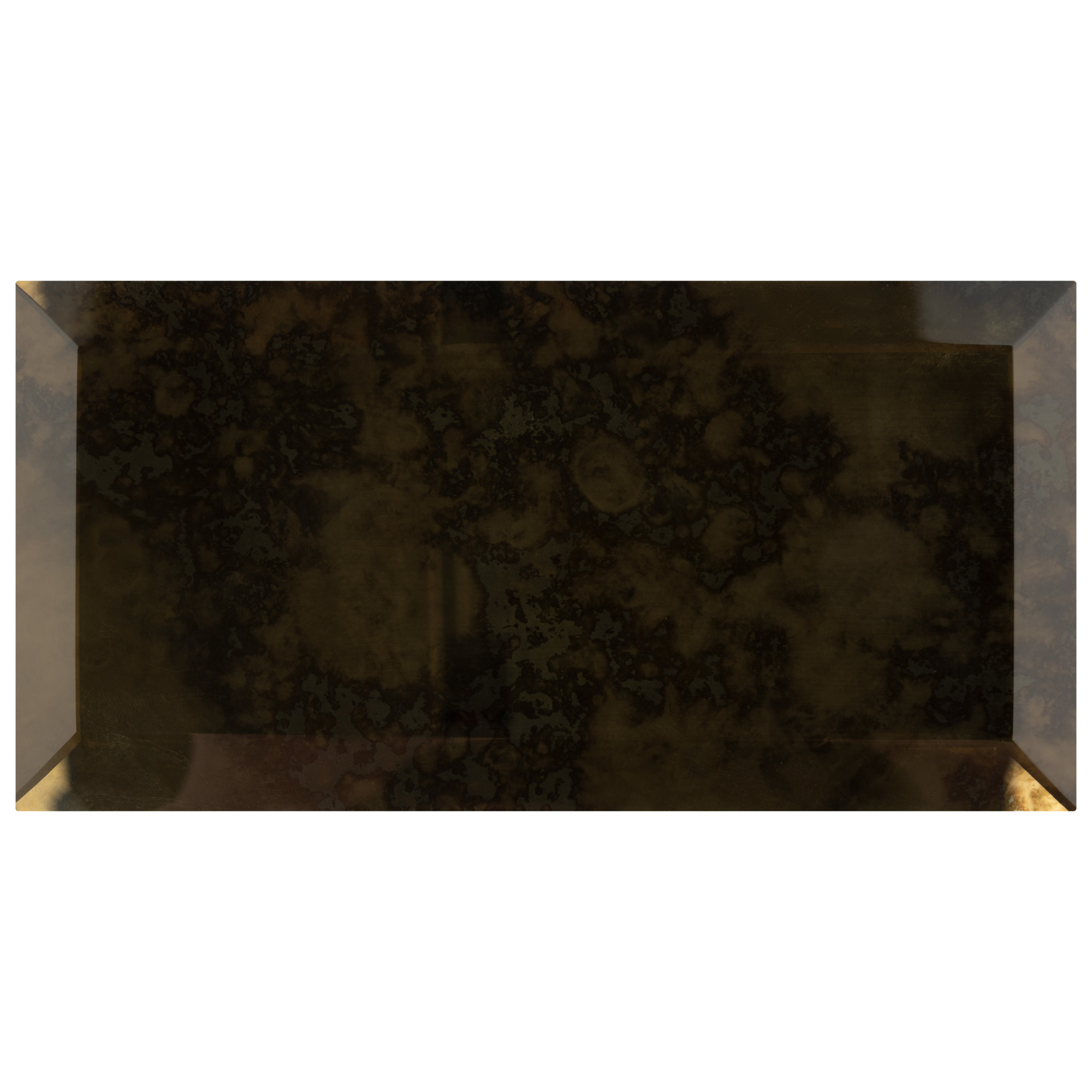 Merola Tile WDX6LSBAG Lustre - 3" x 6" Rectangle Wall Tile - Glossy Visual - Sold by Carton (10.4 SF/Carton) Antique Gold Flooring Tile