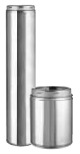 Photos - Air Vent Cover / Duct CLASS Metalbest 12U-9 Ultra-Temp 12" x 9"  A Chimney Pipe Length Stainless Steel Vent Pipe  A Pipe Length 212009U 