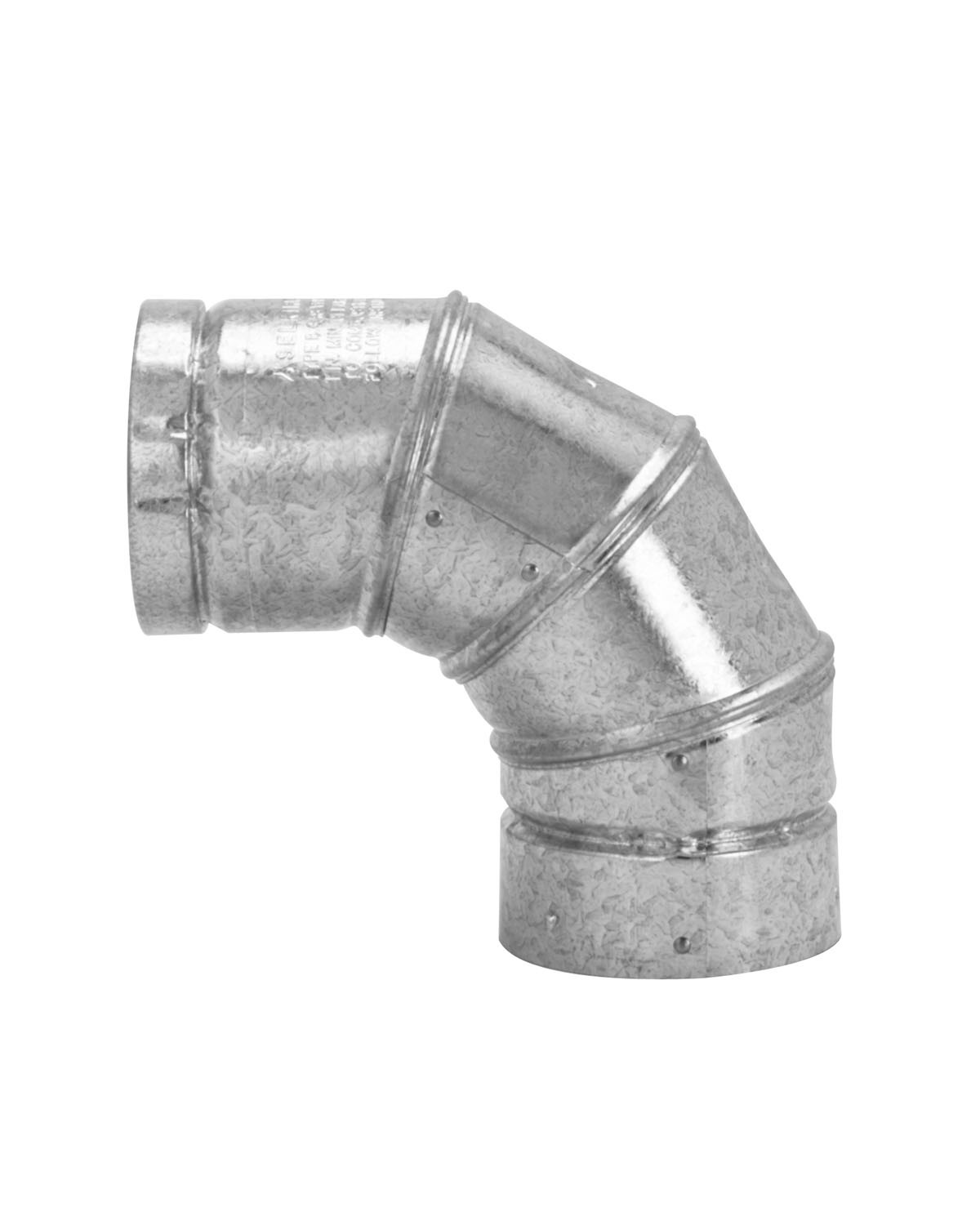 Photos - Air Vent Cover / Duct GAS Metalbest 4RV-EL90 RV 4" Type B  Vent 90 Degree Adjustable Elbow Aluminum Vent Pipe Type B Elbow 104230 