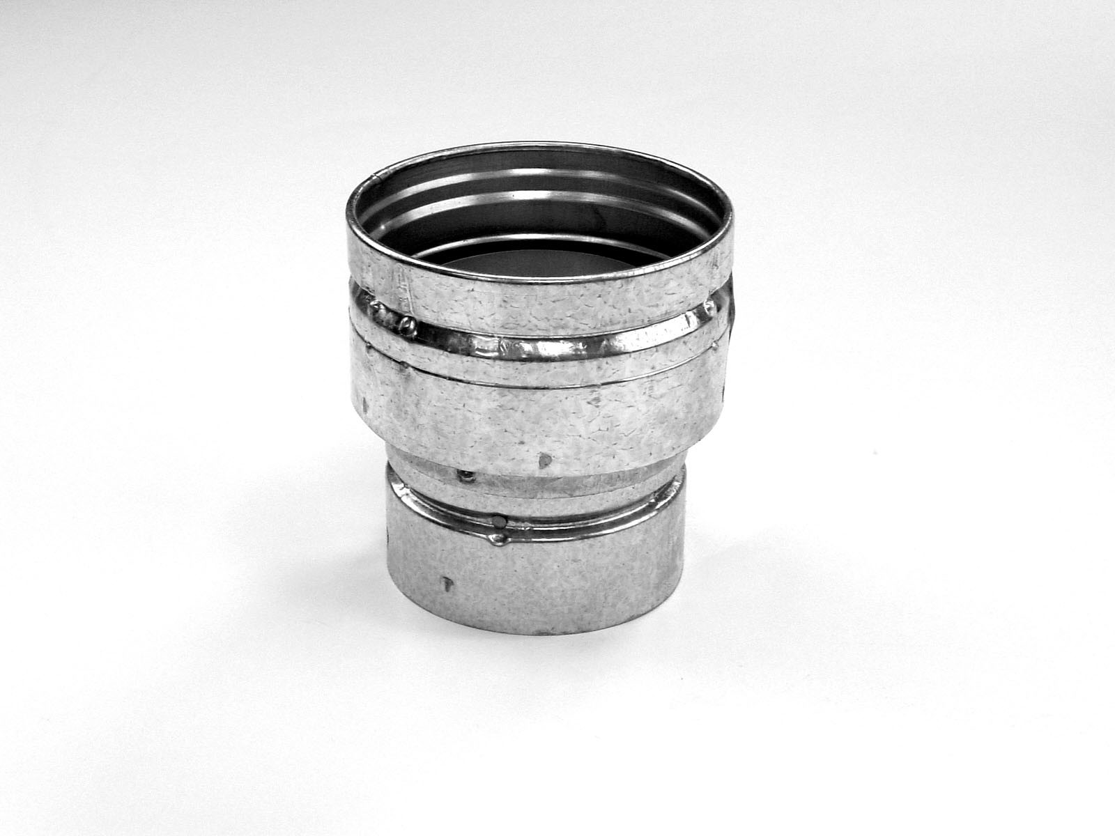 Photos - Air Vent Cover / Duct GAS Metalbest 5RV-I6DW RV 5" x 6" Type B  Vent Double Wall Increaser Galvanized Vent Pipe Type B Increaser/Reducer 105326 