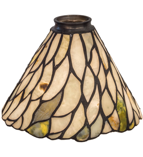 Photos - Chandelier / Lamp Meyda Tiffany 157591 Willow 5.75" Tall Lamp Shade Lamps Accessory Shades