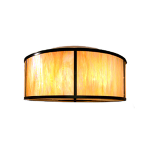 Meyda Tiffany 19862 Mission Prime 6 Light 48" Wide Semi-Flush Drum Ceiling Fixture Timeless Bronze Indoor Lighting Ceiling Fixtures Semi-Flush