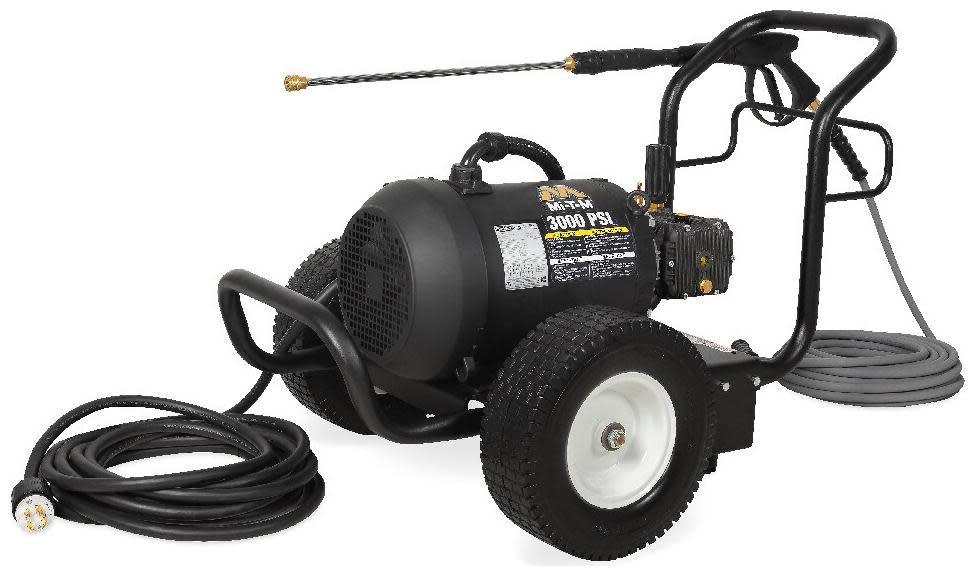 Mi-T-M JP-3004-2ME1 3000 PSI 3.9 GPM Electric Powered (230 Volt 1-Phase) Warm Water Pressure Washer Power Tools Pressure Washers Electric Pressure