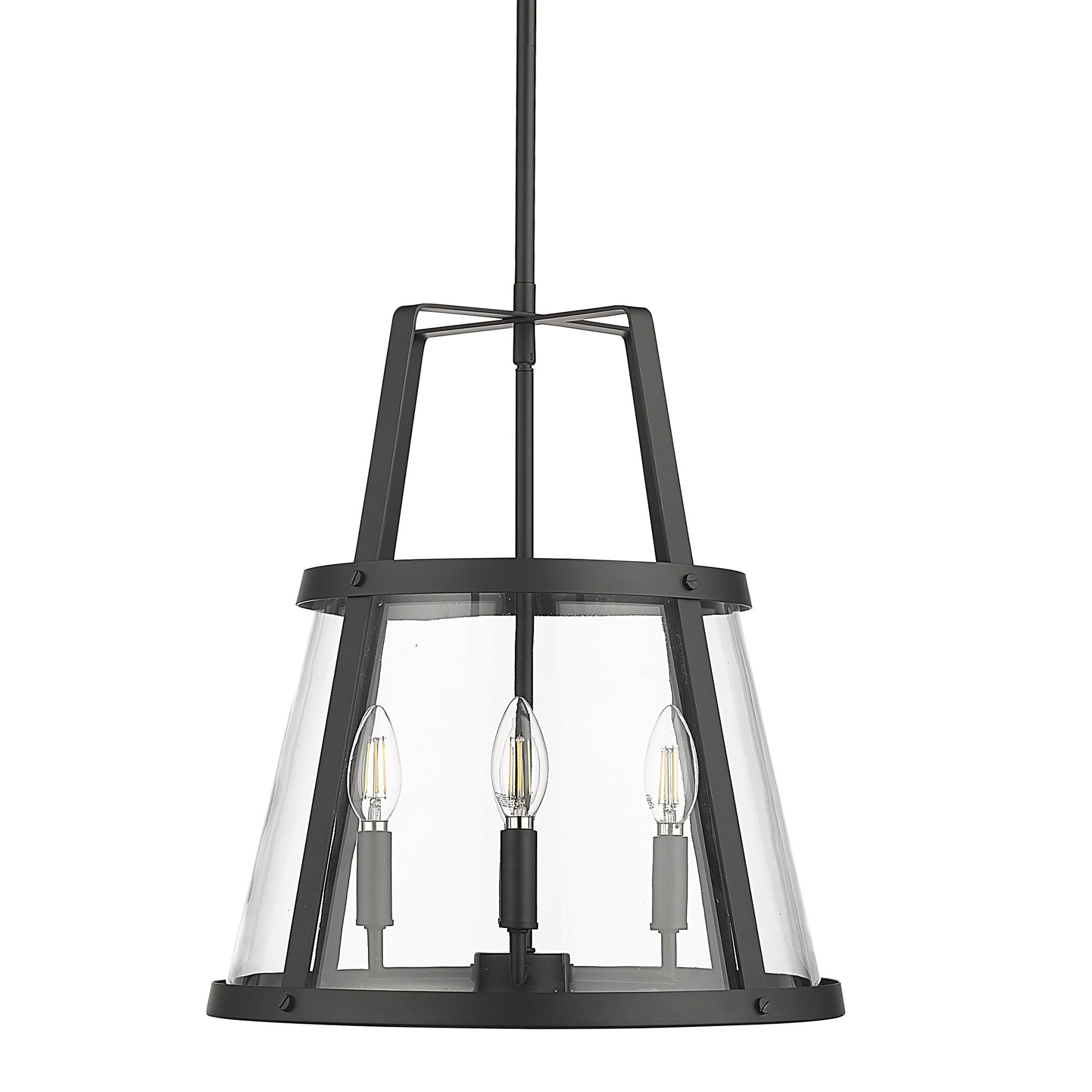 Photos - Chandelier / Lamp Millennium Lighting 13604 Edelweiss 4 Light 16" Wide Pendant Matte Black Indoor Lighting Pendants 13604-MB