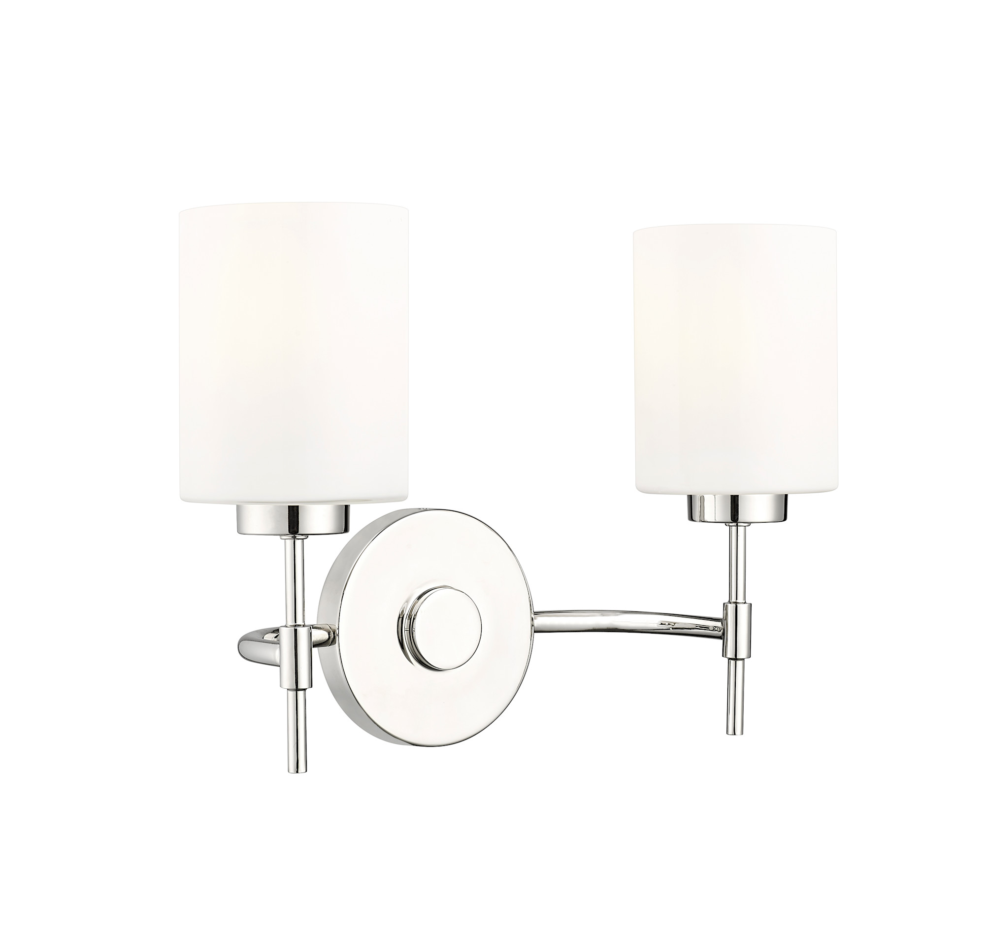 Photos - Chandelier / Lamp Millenium Millennium Lighting 19602 Keylee 2 Light 16" Wide Vanity Light Polished Nickel Indoor Lighting Bathroom Fixtures Vanity Ligh 