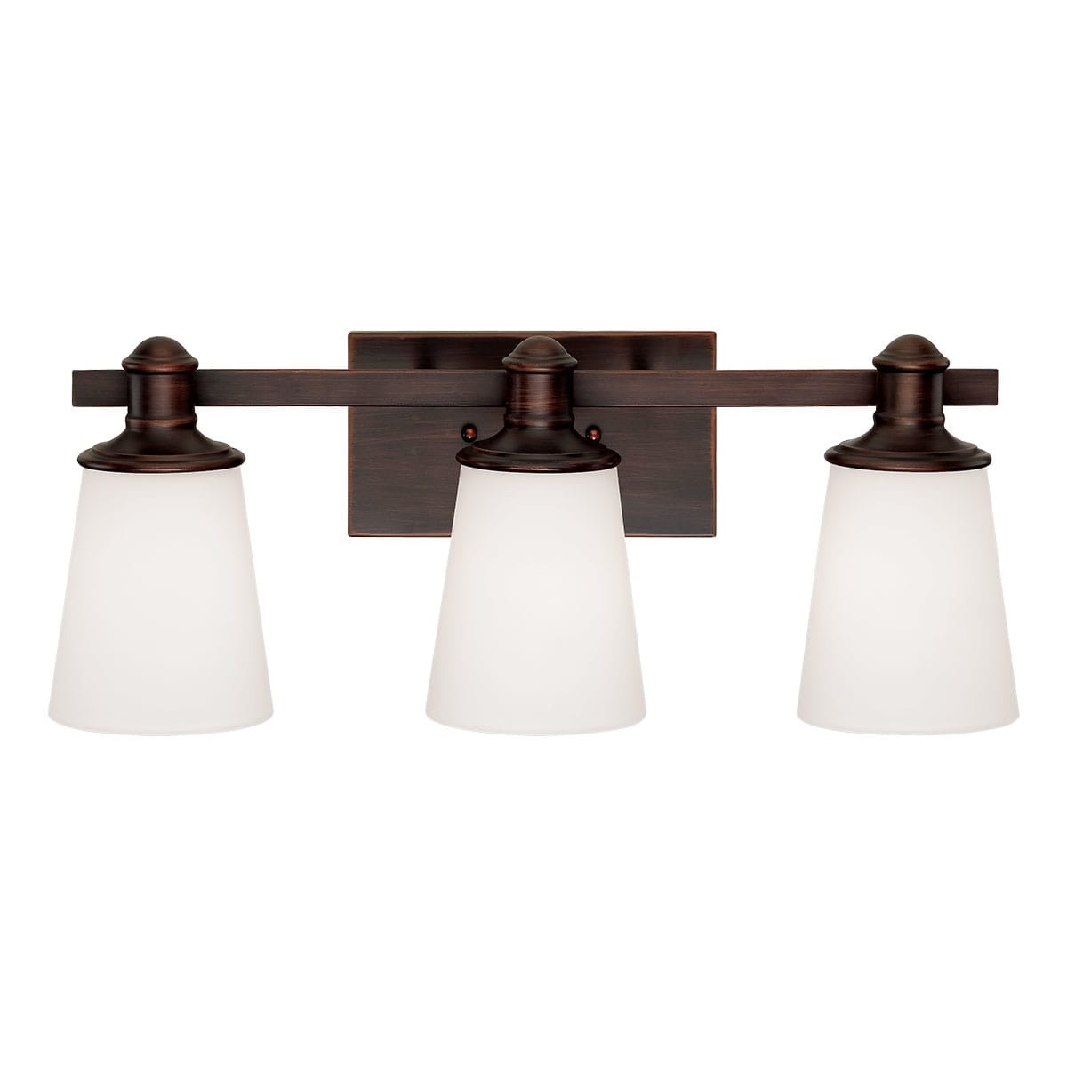 Photos - Chandelier / Lamp Millenium Millennium Lighting 2163 Cimmaron 3 Light Bathroom Vanity Light Rubbed Bronze Indoor Lighting Bathroom Fixtures Vanity Light 