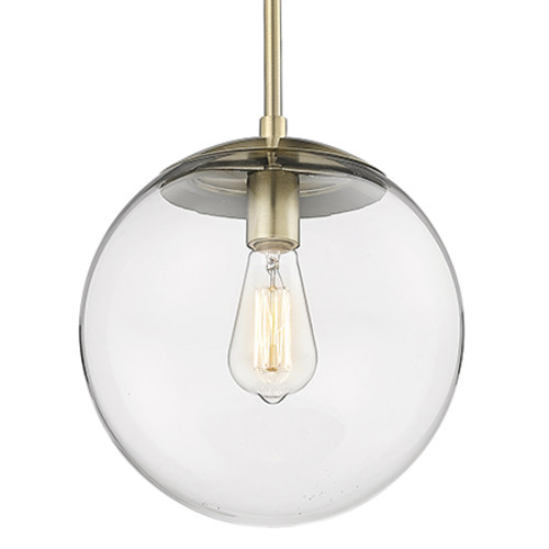 Photos - Chandelier / Lamp Millenium Millennium Lighting 8151 Avell 11" Wide Pendant Modern Gold Indoor Lighting Pendants 8151-MG 