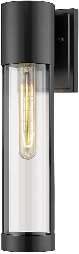 Photos - Floodlight / Street Light Millenium Millennium Lighting 8213 Hester 16" Tall Wall Sconce Powder Coat Black Outdoor Lighting Wall Sconces 8213-PBK 