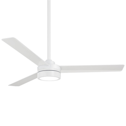 Photos - Fan Efko MinkaAire Roto 52 LED Roto 52" 3 Blade Hanging Indoor LED Ceiling  with Remote Control Flat White s Ceiling s Indoo 