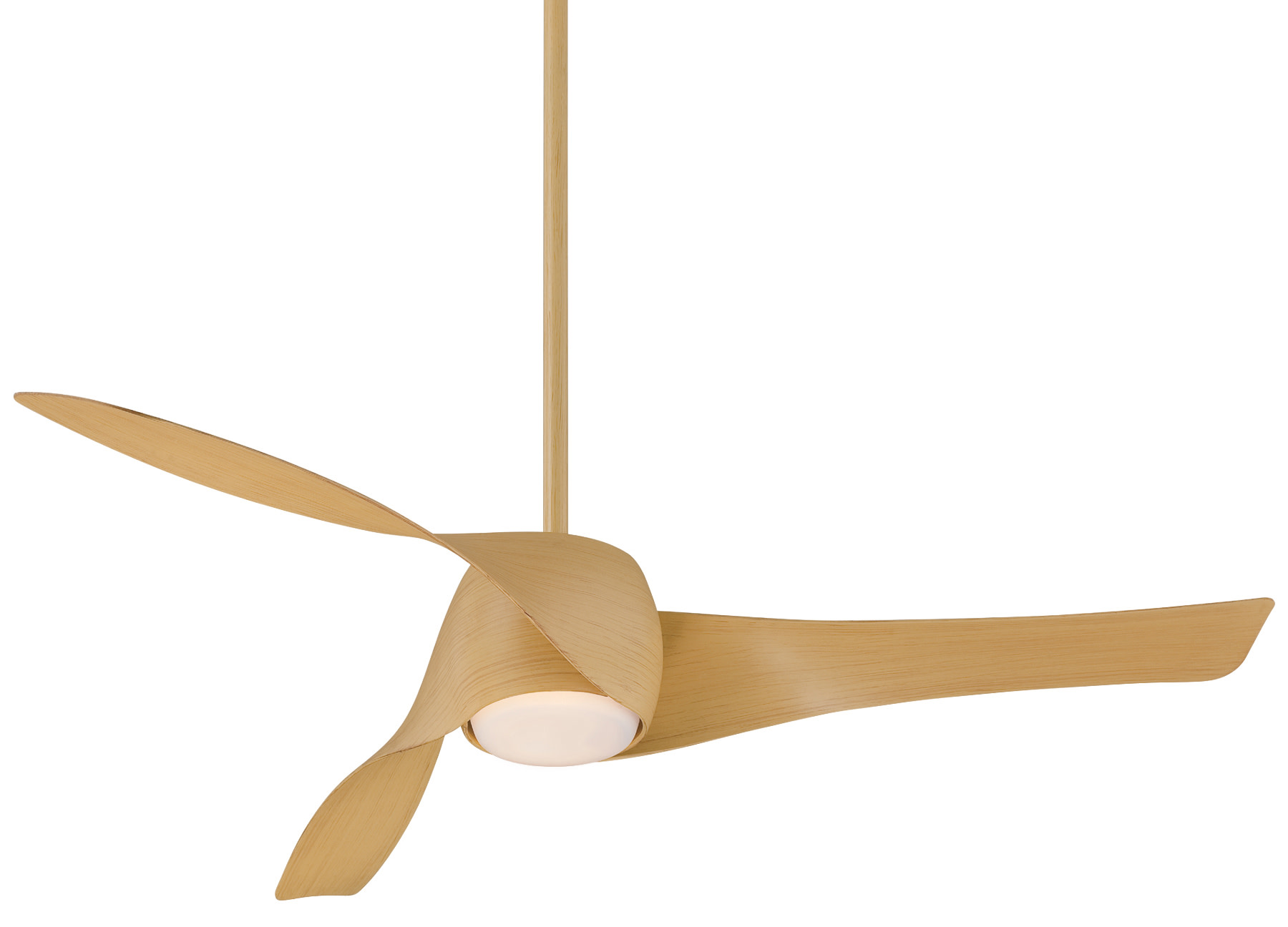 Photos - Fan Artemis MinkaAire  LED  58" 3 Blade LED Indoor Ceiling  with DC Motor and Remote Control Included Maple s Ceilin 
