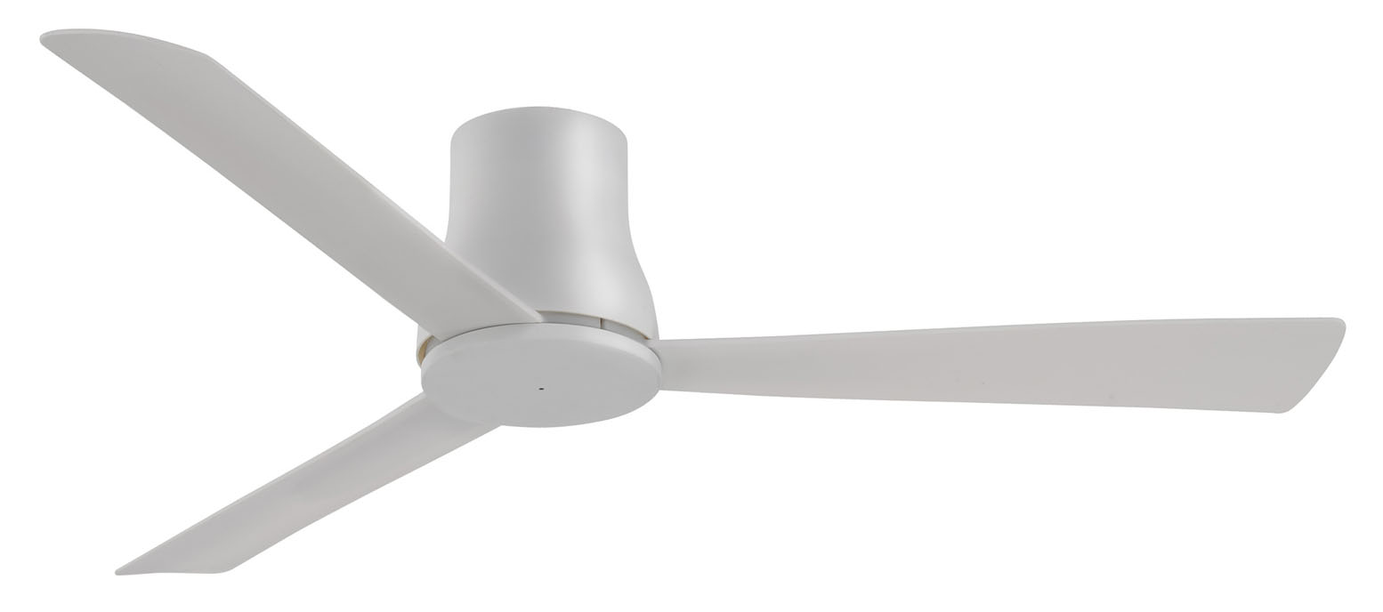 Photos - Fan MinkaAire Simple Flush 52 Simple 52" 3 Blade Indoor / Outdoor Hugger Ceiling with Remote Control Grey s Ceiling s