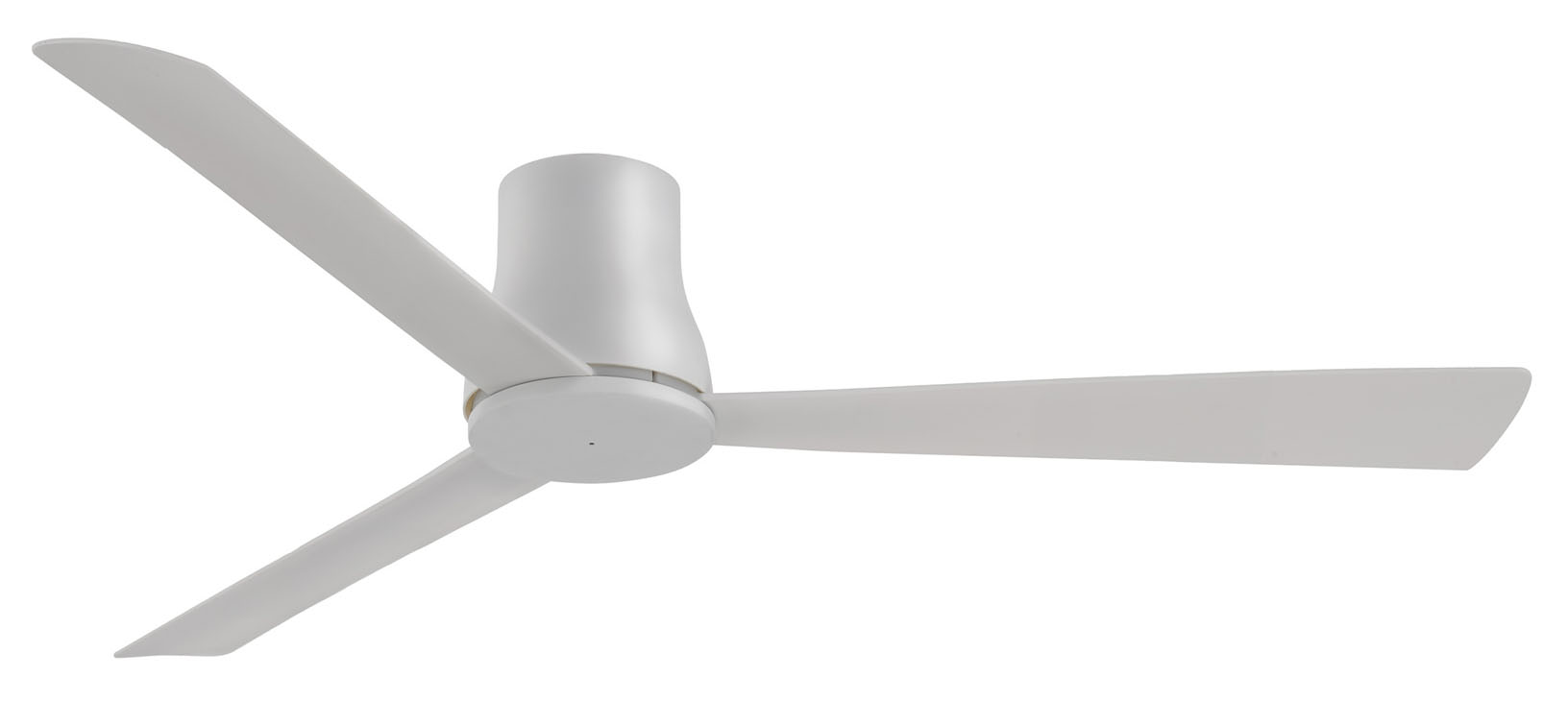 Photos - Fan MinkaAire Simple Flush 60 Simple 60" 3 Blade Indoor / Outdoor Hugger Ceiling  with Remote Control Grey s Ceiling s