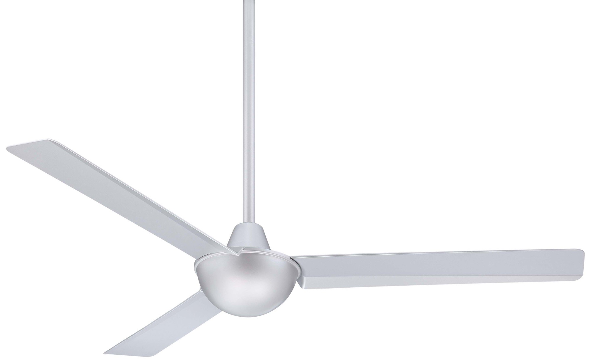 Photos - Fan Blade MinkaAire Kewl Kewl 52" 3  Energy Star Indoor Ceiling  with Wall Control Included Silver s Ceiling s Indoor Ce 