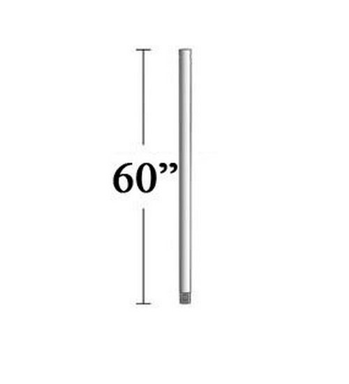 Photos - Fan A&D MinkaAire DR1560 60" Ceiling  Downrod for Pancake s and 14 Ft Ceilings Flat White Lighting Accessories and Parts Ceili 