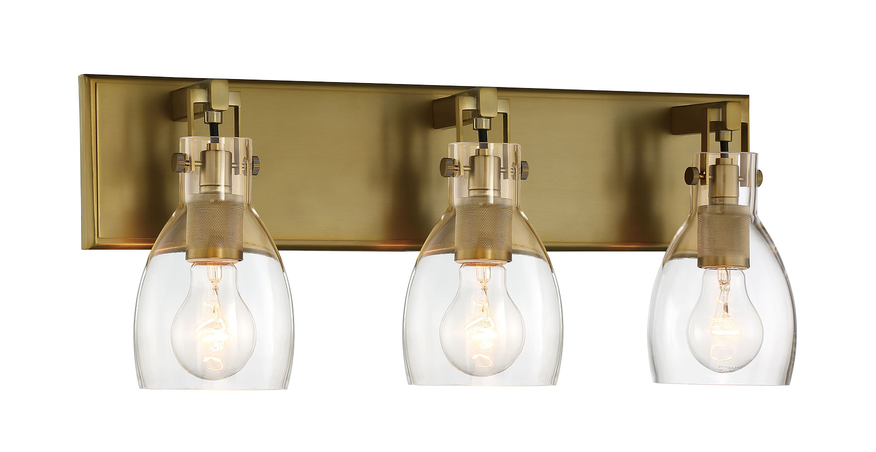 Photos - Chandelier / Lamp Minka Lavery 2273 Tiberia 3 Light 22" Wide Bathroom Vanity Light Soft Brass Indoor Lighting Bathroom Fixtures Vanity Light 2 