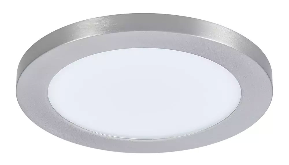 Photos - Chandelier / Lamp Miseno ML7769 7" Wide LED Flush Mount Disc Ceiling Fixture Brushed Nickel Indoor Lighting Ceiling Fixtures Flush Mount ML776 