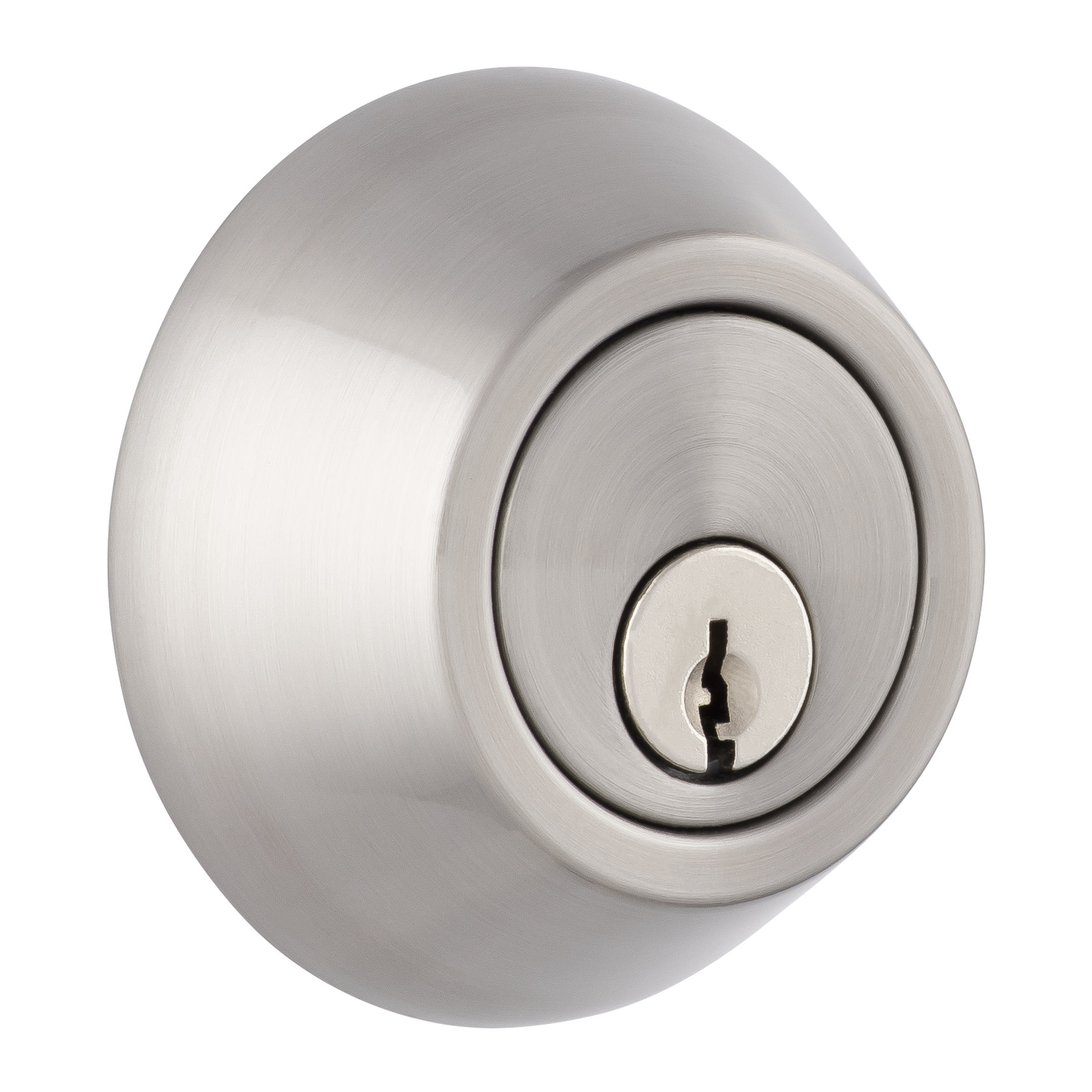 Photos - Door Lock Miseno MLK2218 Double Cylinder Keyed Entry Deadbolt Satin Nickel Door Hardware Deadbolts Keyed Entry Deadbolts MLK2218SN 