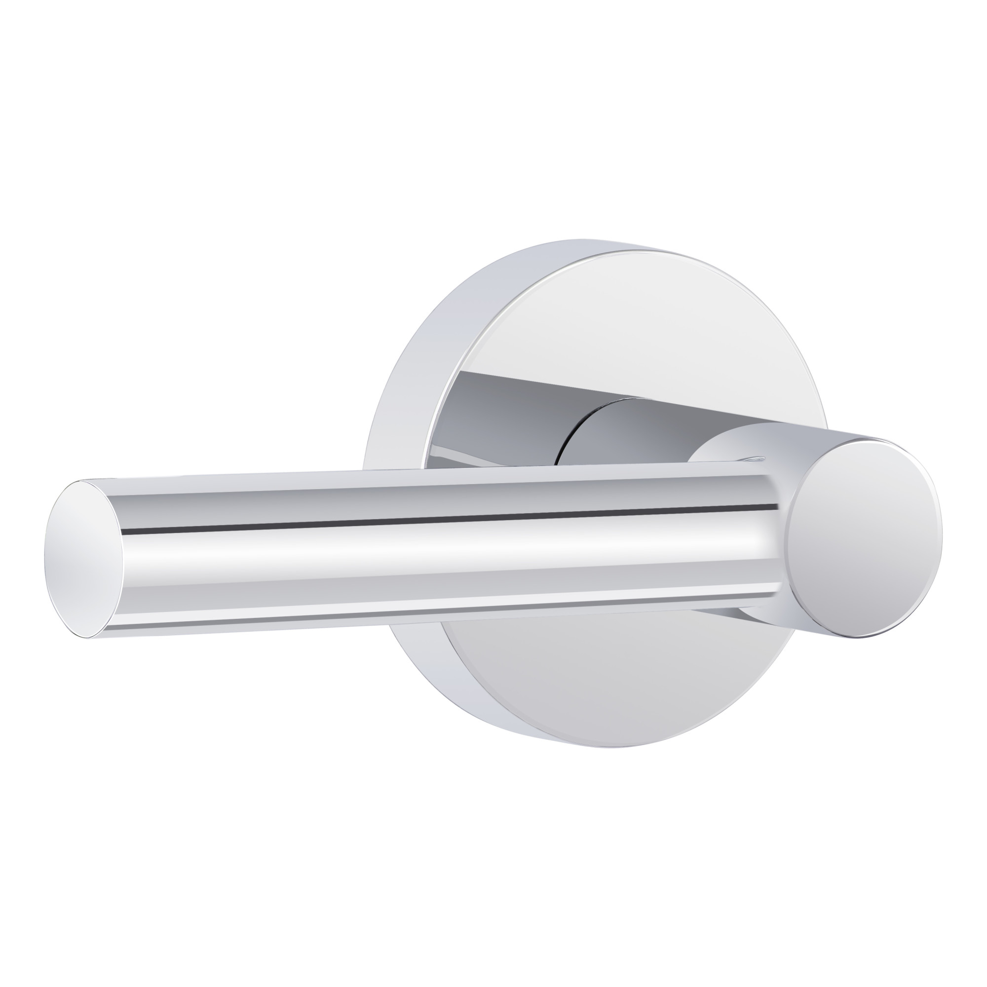 Photos - Door Handle Miseno MLK4012 Elkton Round Rod Passage Door Lever Set Polished Chrome Door Hardware Door Levers Passage Door Levers MLK4012 