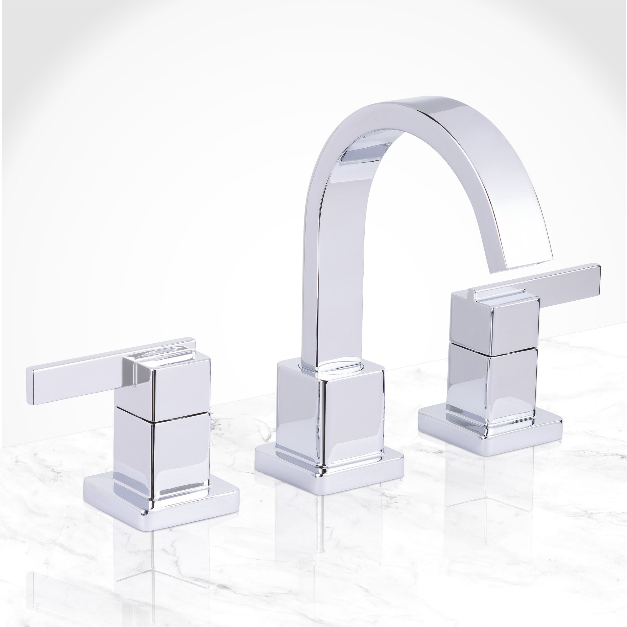 Photos - Tap Miseno MNO441L 1.2 GPM Widespread Bathroom Faucet with Pop-Up Drain Assembly Polished Chrome Faucet Bathroom Sink Faucets Do