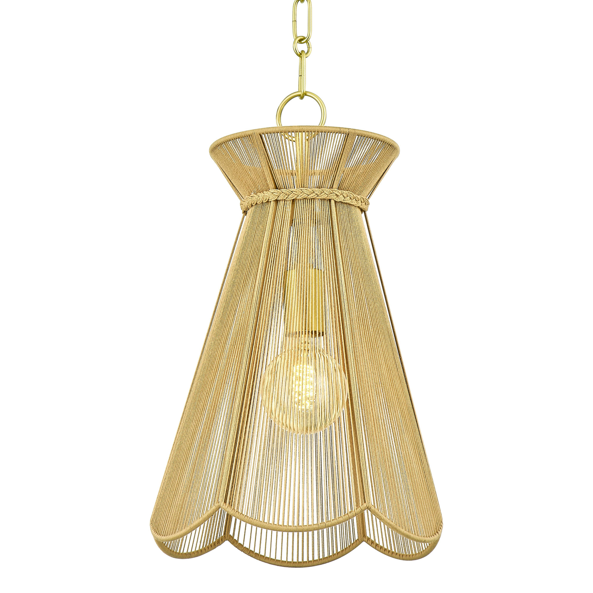 Photos - Chandelier / Lamp Wide Mitzi H755701 Aaliyah 10"  Pendant Aged Brass Indoor Lighting Pendants H755701-AGB 