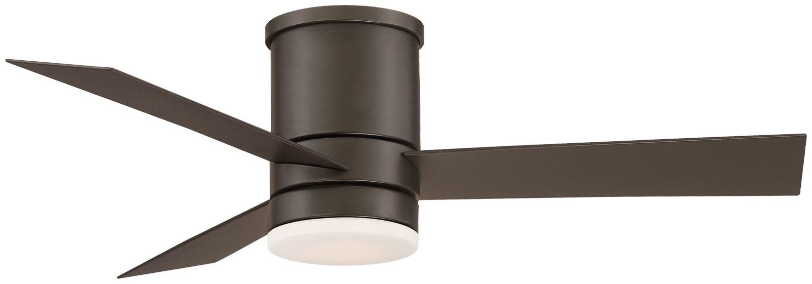 Photos - Fan Modern Forms Axis 44 Flush Axis 44" 3 Blade Indoor / Outdoor Smart LED Hugger Ceiling  Bronze / 3000K s Ceiling s O 