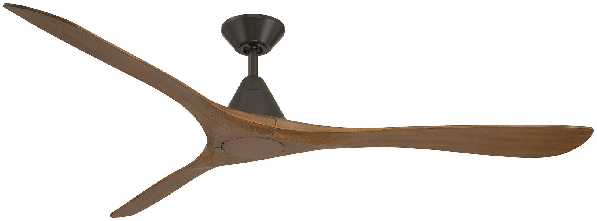 Photos - Fan Modern Forms FR-D2504-72 Carve 72" 3 Blade Indoor / Outdoor Smart Ceiling  Bronze / Distressed Koa s Ceiling s Outd 