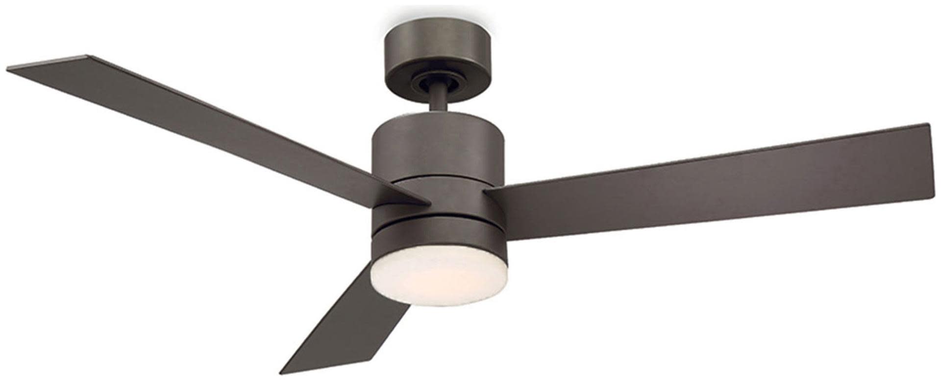 Photos - Fan Modern Forms Axis 52 Axis 52" 3 Blade Indoor / Outdoor Smart LED Hanging Ceiling  Bronze / 3500K s Ceiling s Outdoo 