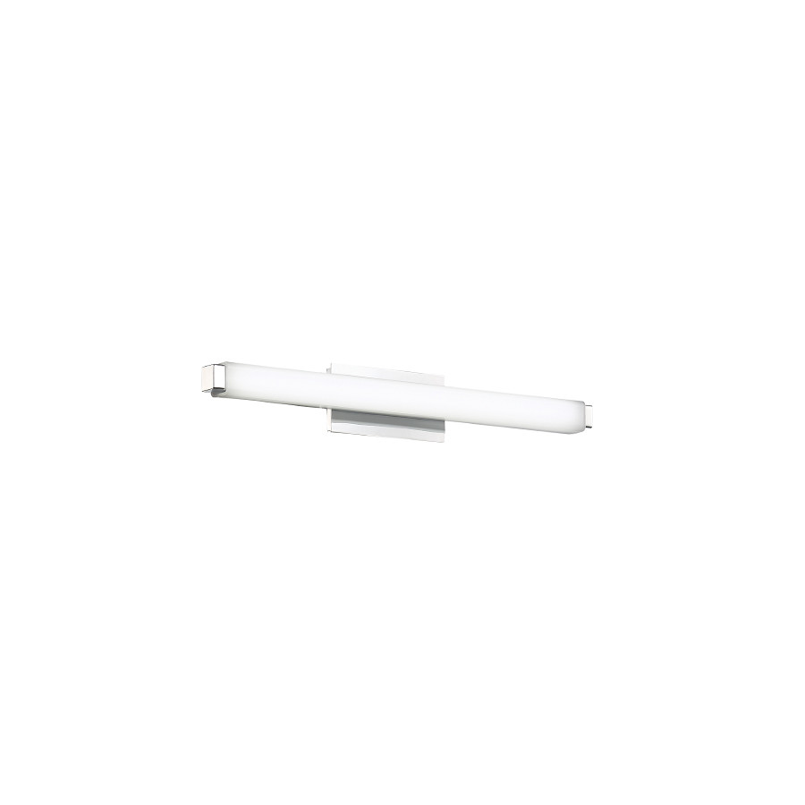 Photos - Chandelier / Lamp Modern Forms WS-21718 Mini Vogue 18" Wide LED Bath Bar Chrome / 3000K Indoor Lighting Bathroom Fixtures Bath Bar WS-21718-30