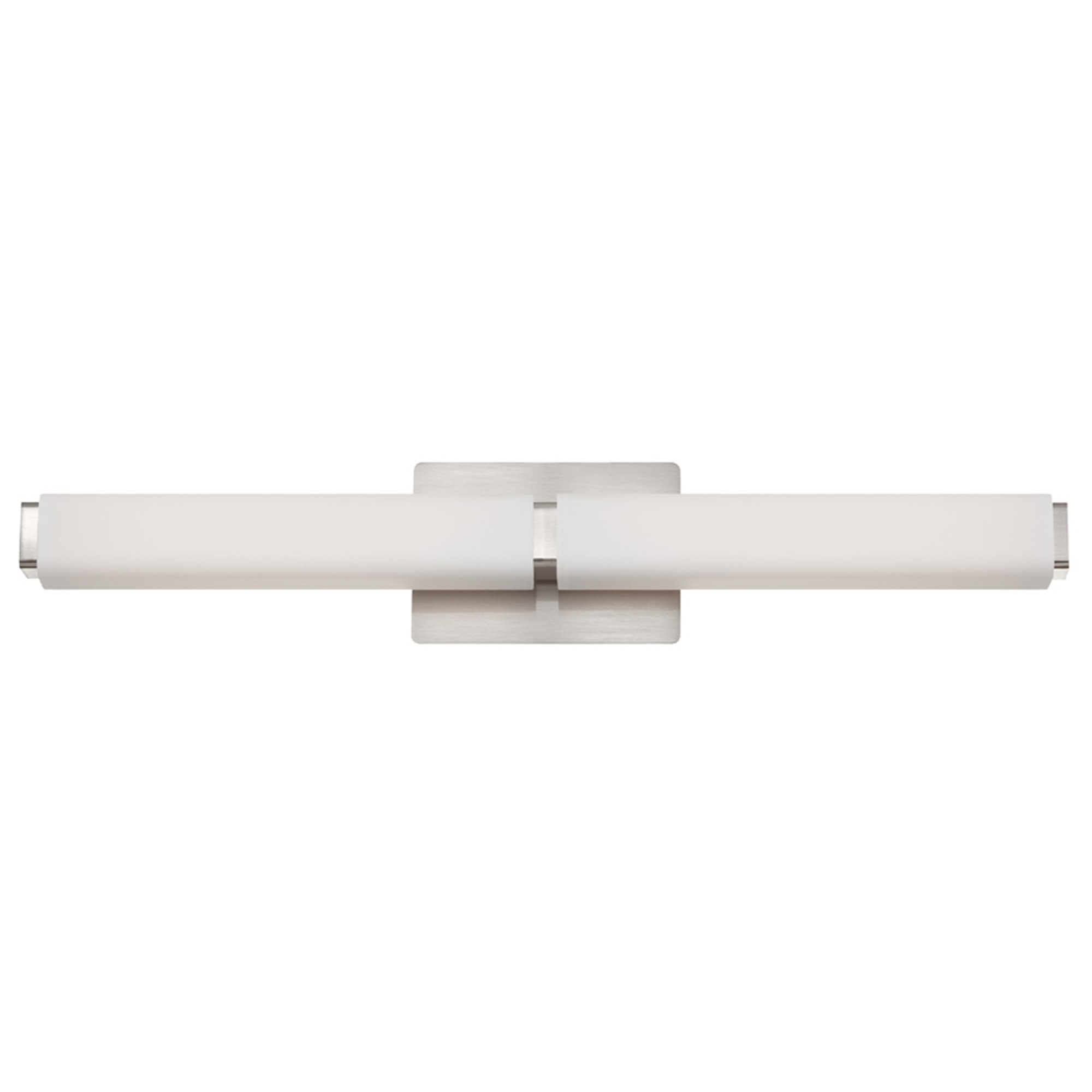 Photos - Chandelier / Lamp Modern Forms WS-3127 Vogue 2 Light 27" Wide LED Bath Bar Brushed Nickel / 2700K Indoor Lighting Bathroom Fixtures Bath Bar W