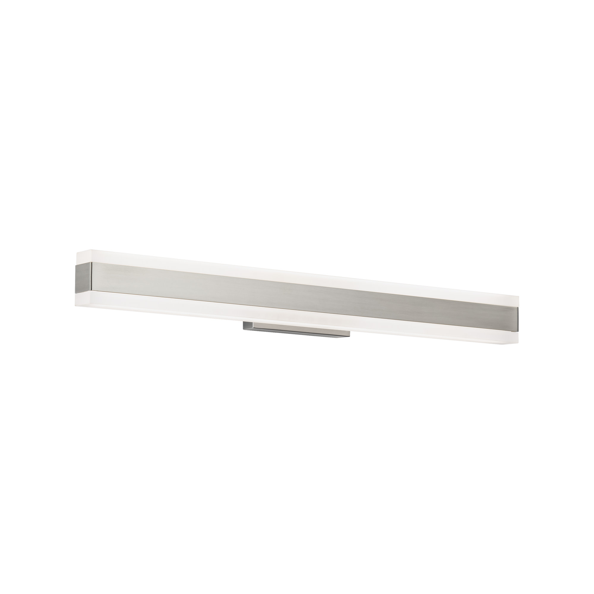 Photos - Chandelier / Lamp Modern Forms WS-34125-35 Cinch 2 Light 25" Wide LED Bath Bar - 3500K Brushed Nickel Indoor Lighting Bathroom Fixtures Bath B 