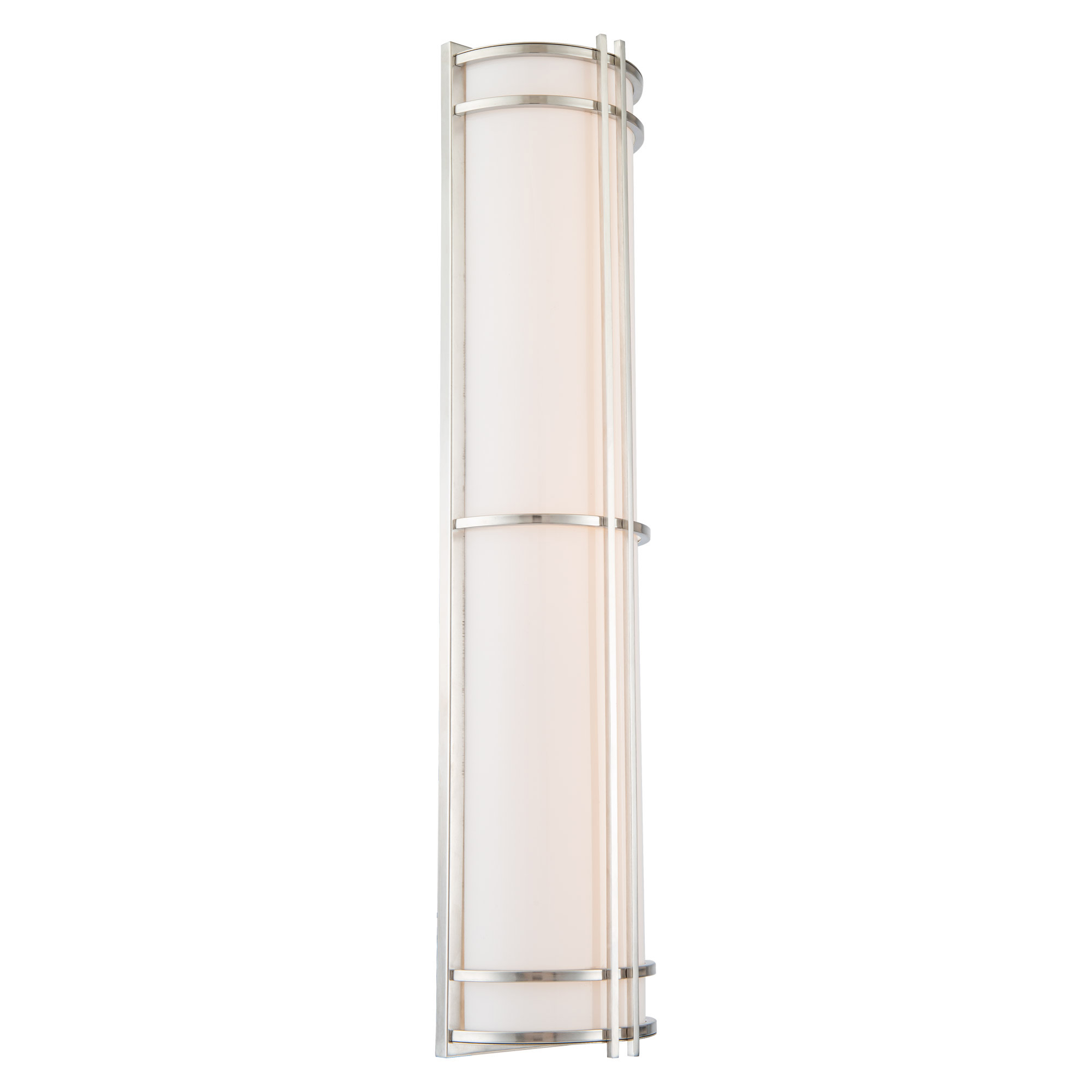 Photos - Floodlight / Street Light Modern Forms WS-W68618 Skyscraper 18" Tall LED Outdoor Wall Sconce / Flush Mount Ceiling Fixture with UV Rated White Acrylic