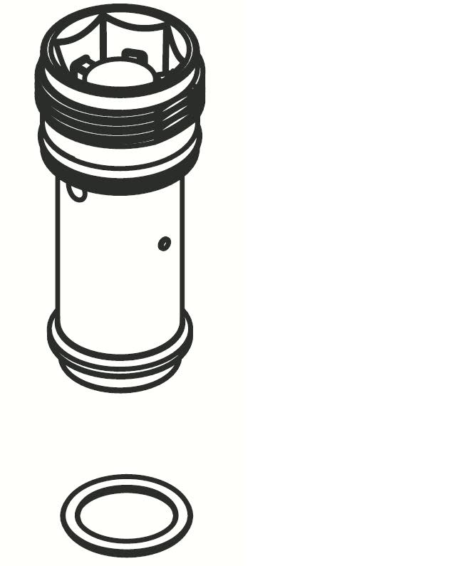 Moen 100255 Manufacturer Replacement Part Chrome Faucet Accessories and Parts Kitchen Faucet Parts Diverter Assemblies