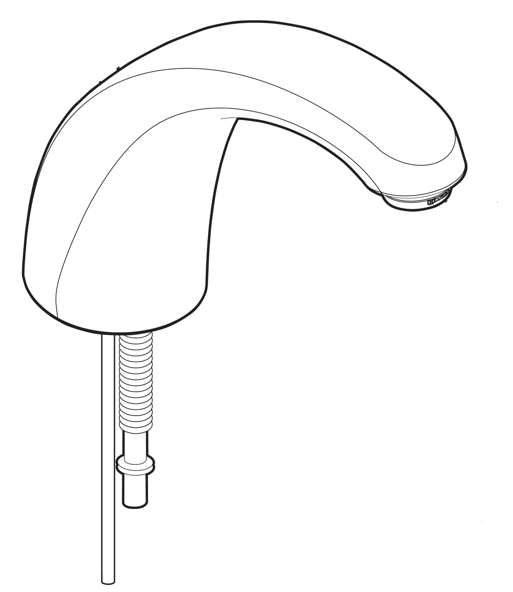 Moen 100649 Manufacturer Replacement Part Chrome Faucet Accessories and Parts Bathroom Sink Faucet Parts Spouts