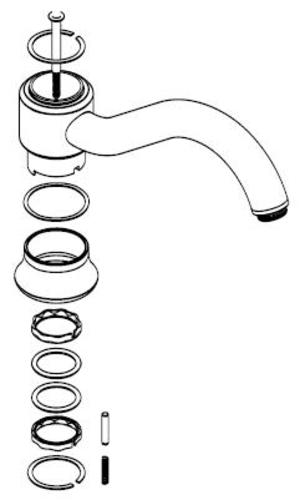 Moen 116631 Manufacturer Replacement Part Chrome Bath and Shower Accessories Tub Spouts Diverter Tub Spouts