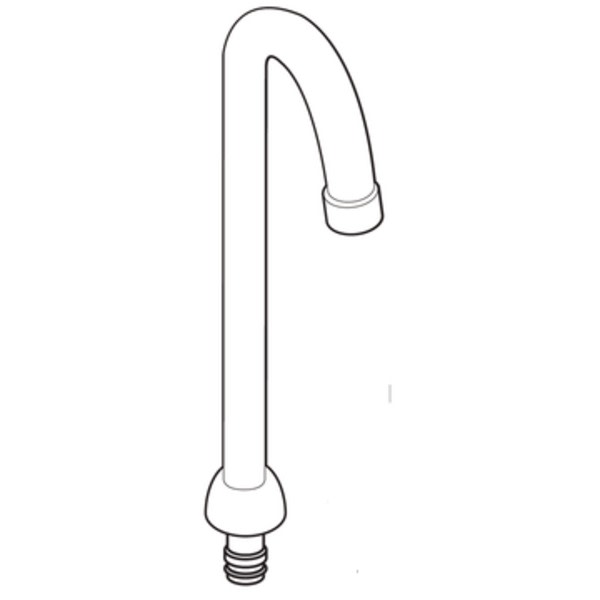 Moen 116715 Spout Kit for 8948 Series Chrome Faucet Accessories and Parts Bathroom Sink Faucet Parts Spouts
