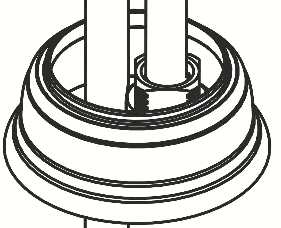 Moen 118882 Replacement Single Mount Escutcheon Wrought Iron Faucet Accessories and Parts Bathroom Sink Faucet Parts Escutcheons