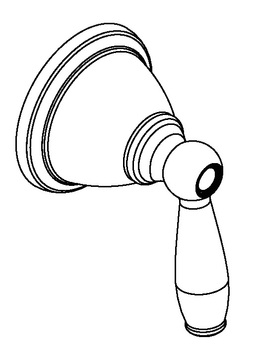 Moen 131109 Manufacturer Replacement Part Brushed Nickel Faucet Accessories and Parts Bathroom Sink Faucet Parts Handles