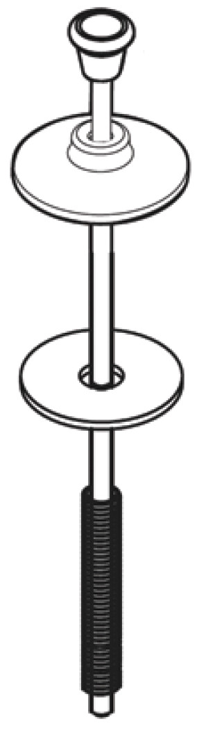 Moen 134404 Replacement Bidet Lift Rod Chrome Faucet Accessories and Parts Bathroom Sink Faucet Parts Lift Rods