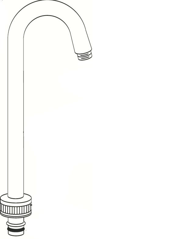 Moen 15234 Manufacturer Replacement Part Chrome Faucet Accessories and Parts Bathroom Sink Faucet Parts Spouts