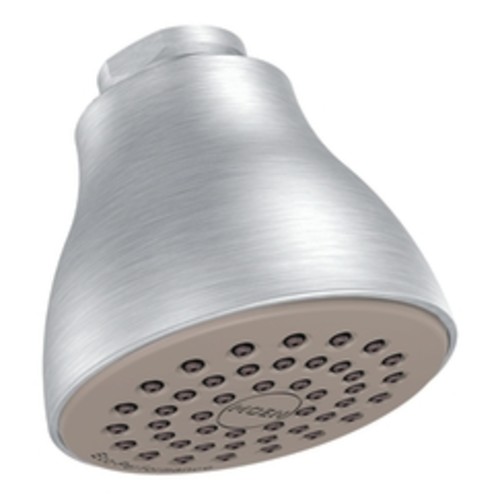 Moen 6300EP 1.75 GPM Single Function Shower Head from the Easy Clean XL Collection Brushed Nickel Showers Shower Heads Single Function
