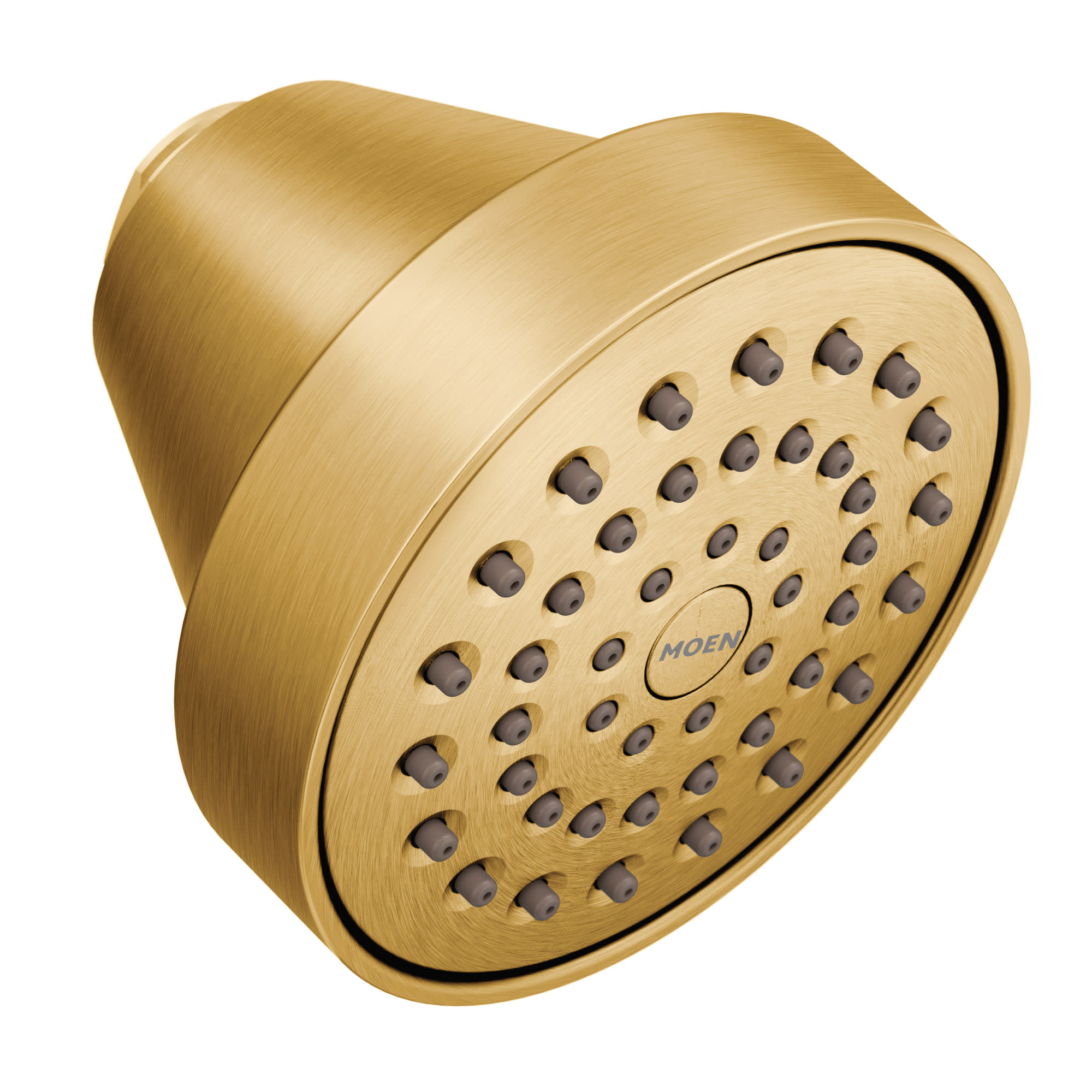 Moen 6399EP15 Align 1.5 GPM Single Function Shower Head Brushed Gold Showers Shower Heads Single Function
