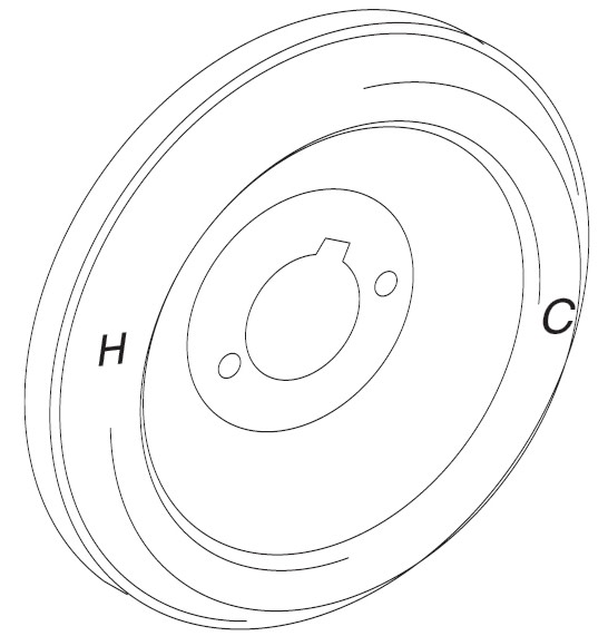 Moen 97491 Replacement Escutcheon Only Wrought Iron Bath and Shower Parts Shower Trim Parts Escutcheons