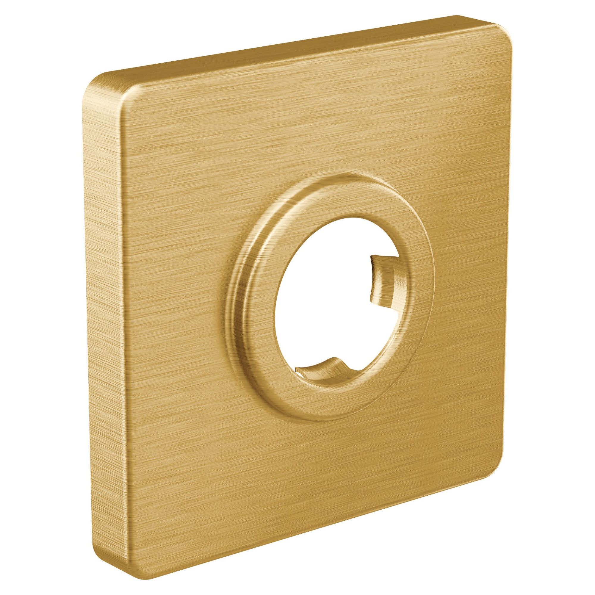 Moen 147572 Shower Arm Flange Replacement Part Brushed Gold Bath and Shower Accessories Shower Components Shower Arm Flanges