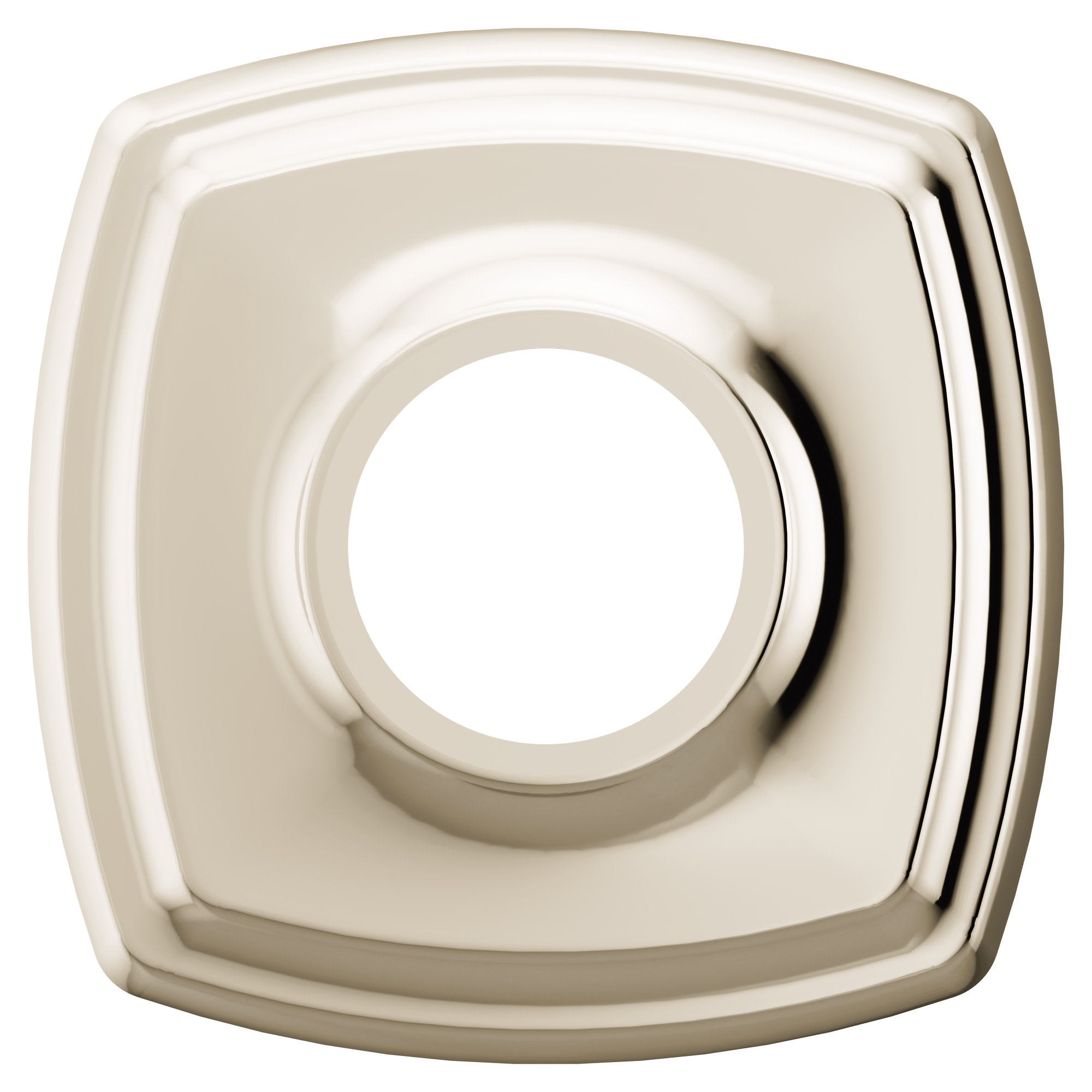 Moen 164745 Shower Arm Flange Polished Nickel Bath and Shower Accessories Shower Components Shower Arm Flanges