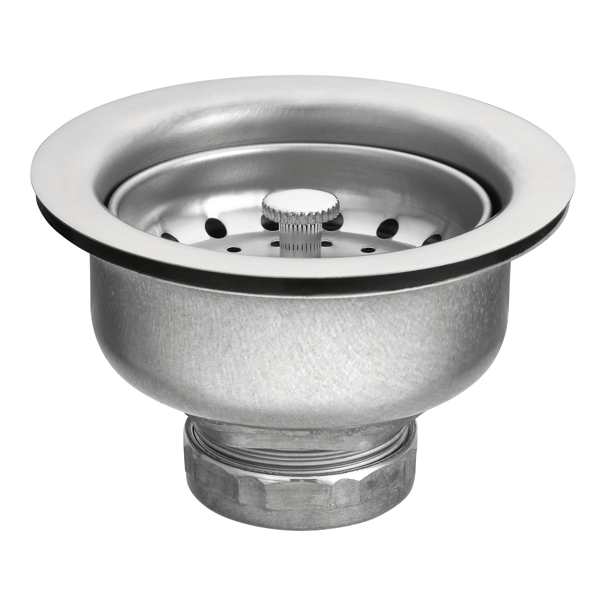 Moen 22037 Stainless Steel 3-1/2" Basket Strainer with Drain Assembly Stainless Steel Sink Accessories and Parts Kitchen Sink Accessories Basket